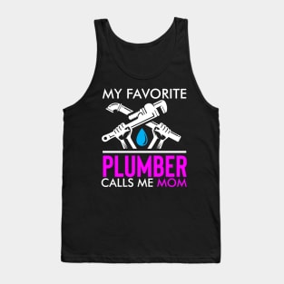 Plumber T-Shirt Gift For Plumber Funny Profession Occupation T-Shirt Plumbing Uniform Tee Shirt Tank Top
